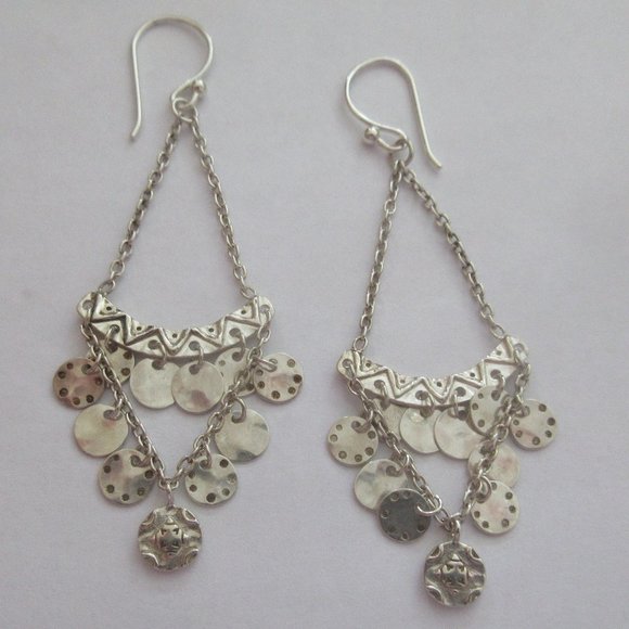 Silpada Confetti Chandelier 925 sterling Earrings